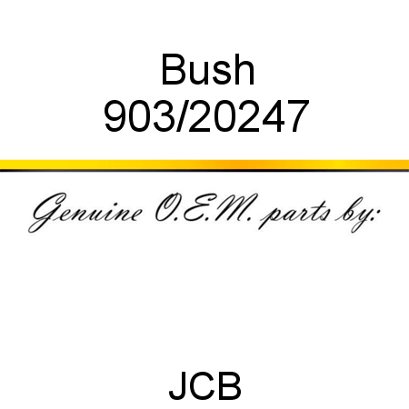 Bush 903/20247