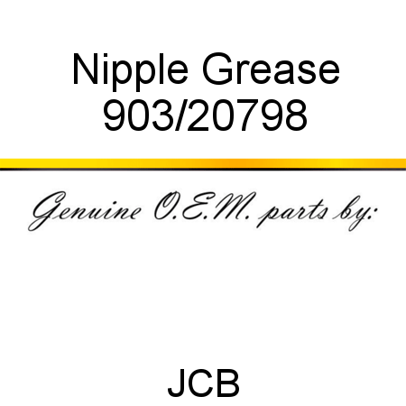 Nipple, Grease 903/20798