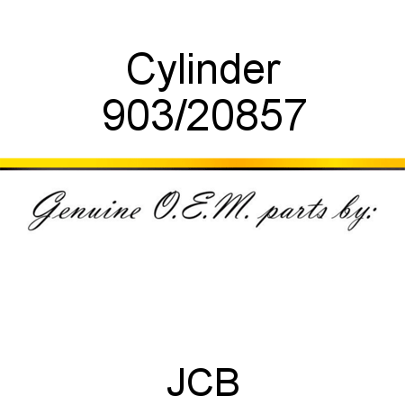 Cylinder 903/20857