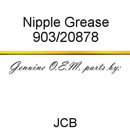 Nipple, Grease 903/20878