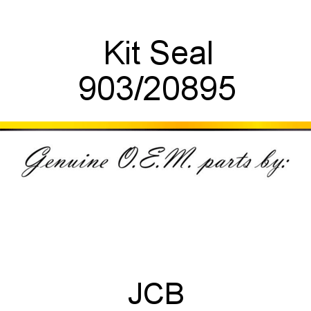 Kit, Seal 903/20895