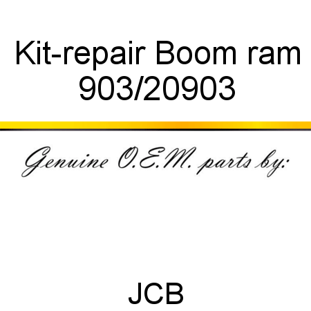 Kit-repair, Boom ram 903/20903
