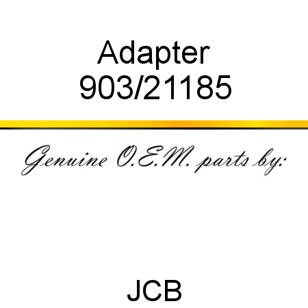 Adapter 903/21185