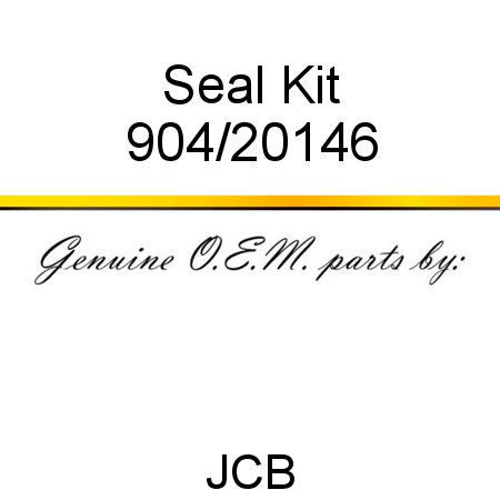 Seal, Kit 904/20146