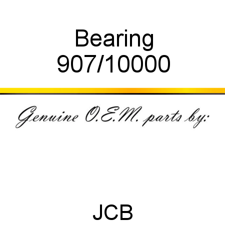 Bearing 907/10000