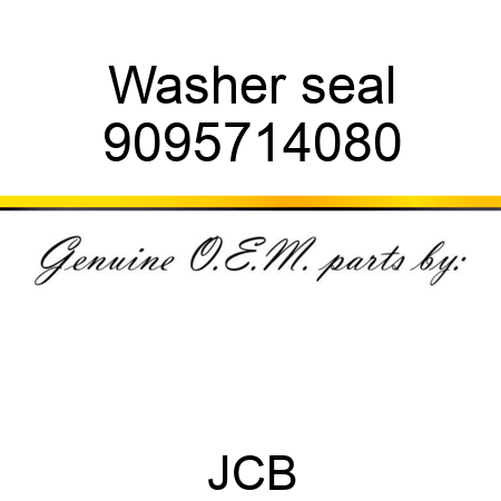 Washer, seal 9095714080