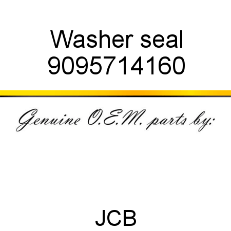 Washer, seal 9095714160