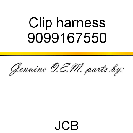 Clip, harness 9099167550