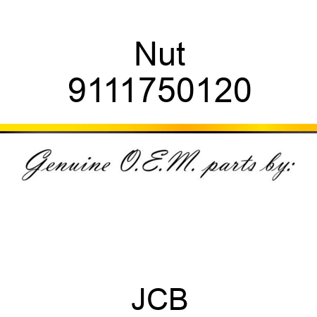 Nut 9111750120