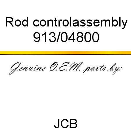 Rod, control,assembly 913/04800