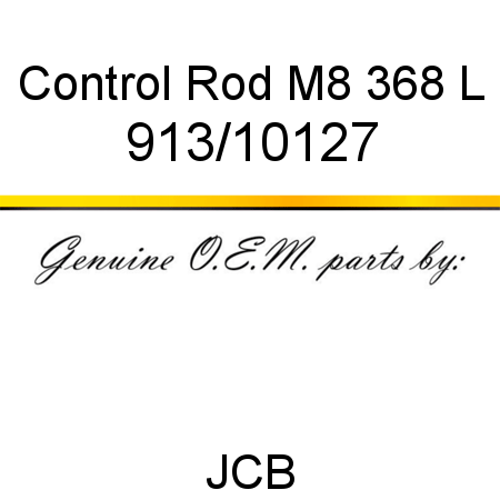 Control, Rod M8 368 L 913/10127