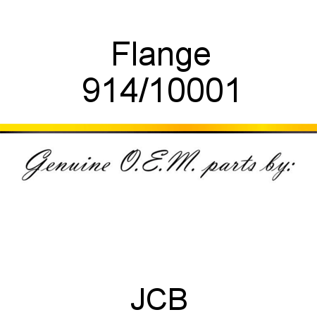 Flange 914/10001