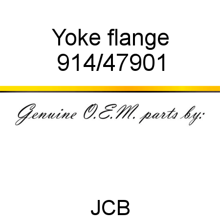 Yoke, flange 914/47901