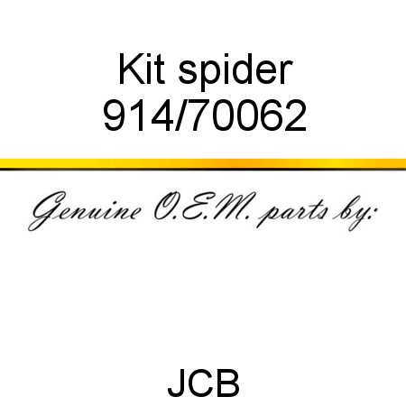 Kit, spider 914/70062