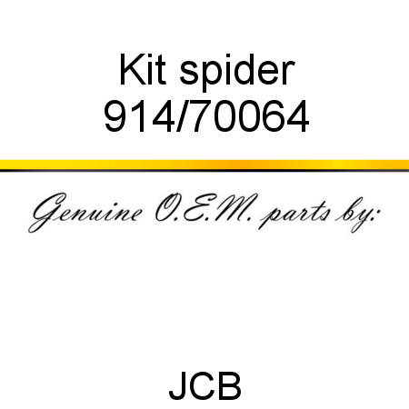 Kit, spider 914/70064