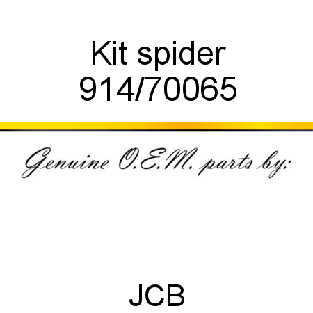 Kit, spider 914/70065