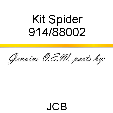 Kit, Spider 914/88002