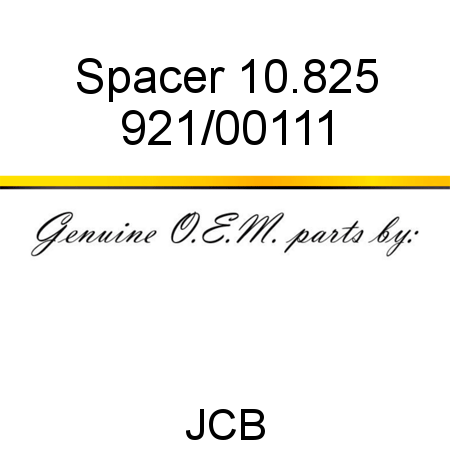 Spacer, 10.825 921/00111