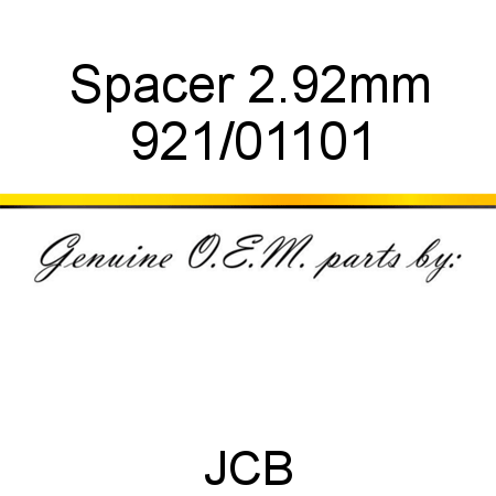Spacer, 2.92mm 921/01101