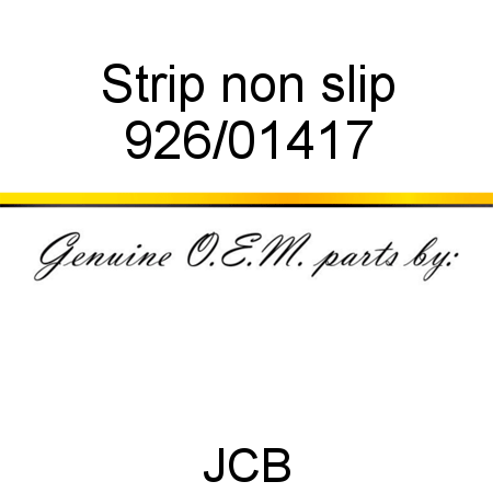 Strip, non slip 926/01417