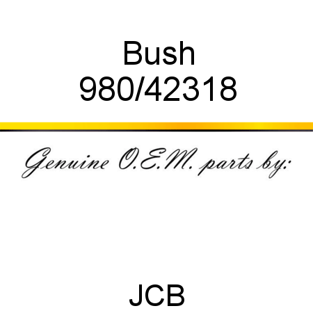 Bush 980/42318