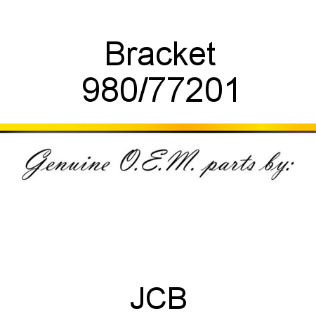 Bracket 980/77201