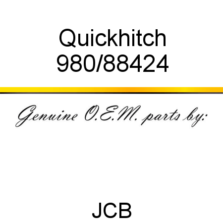 Quickhitch 980/88424