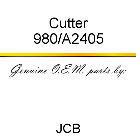 Cutter 980/A2405