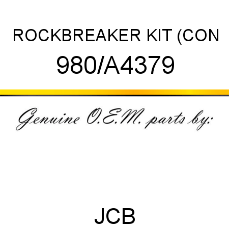 ROCKBREAKER KIT (CON 980/A4379