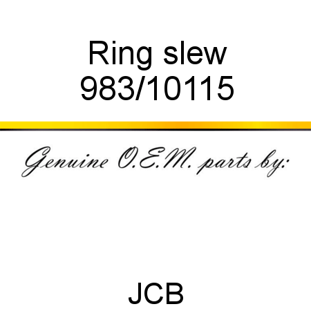 Ring, slew 983/10115
