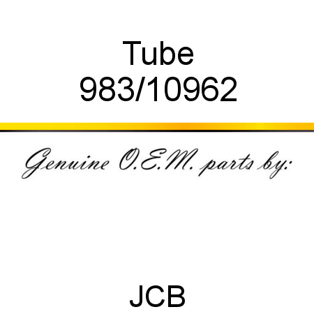 Tube 983/10962