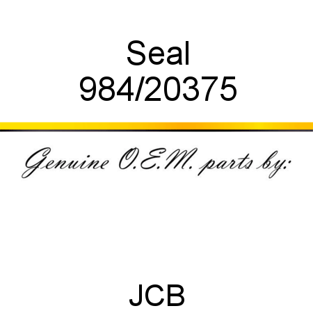 Seal 984/20375