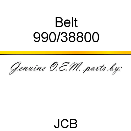 Belt 990/38800
