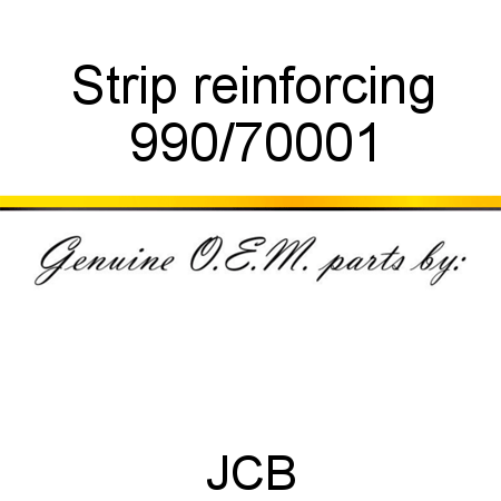 Strip, reinforcing 990/70001