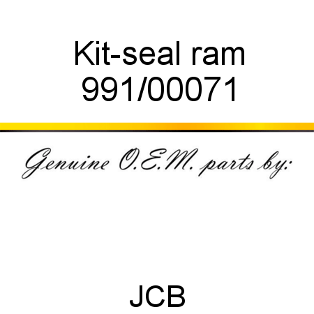 Kit-seal, ram 991/00071