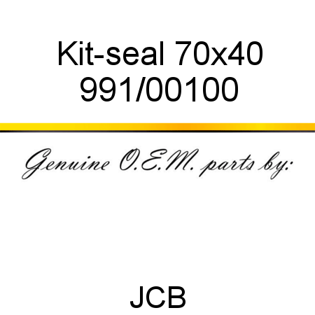 Kit-seal, 70x40 991/00100