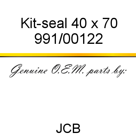 Kit-seal, 40 x 70 991/00122