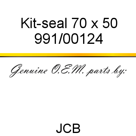Kit-seal, 70 x 50 991/00124