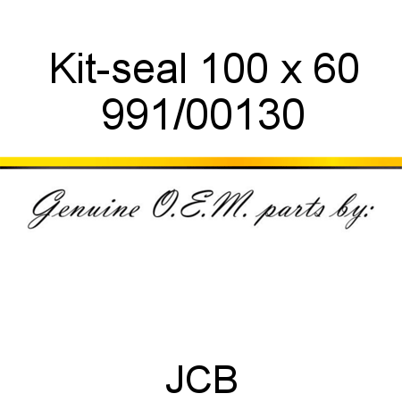 Kit-seal, 100 x 60 991/00130