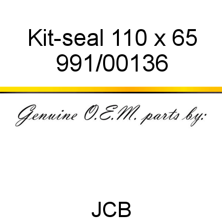 Kit-seal, 110 x 65 991/00136