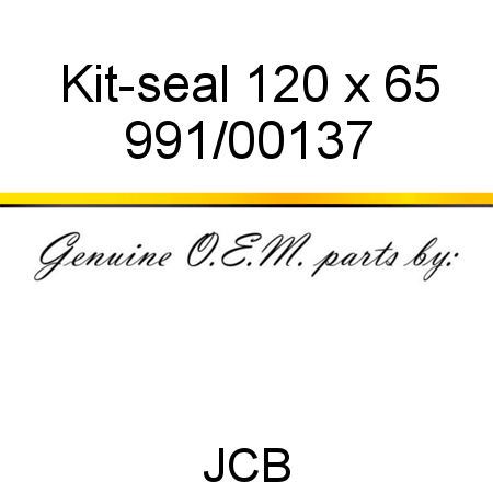 Kit-seal, 120 x 65 991/00137
