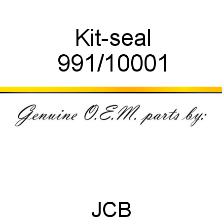 Kit-seal 991/10001