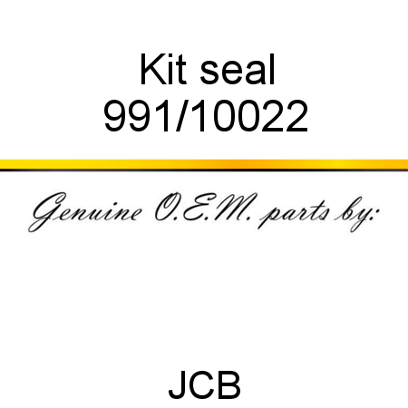 Kit, seal 991/10022