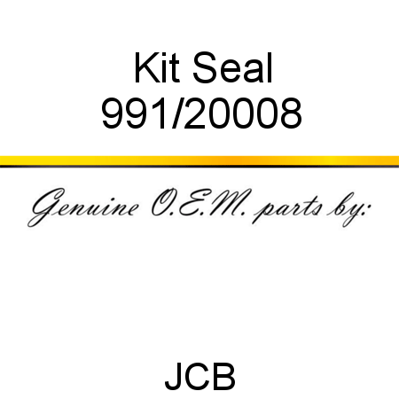 Kit, Seal 991/20008