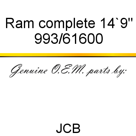 Ram, complete, 14`9