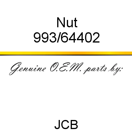 Nut 993/64402
