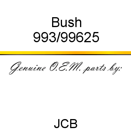 Bush 993/99625