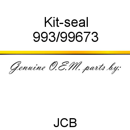 Kit-seal 993/99673