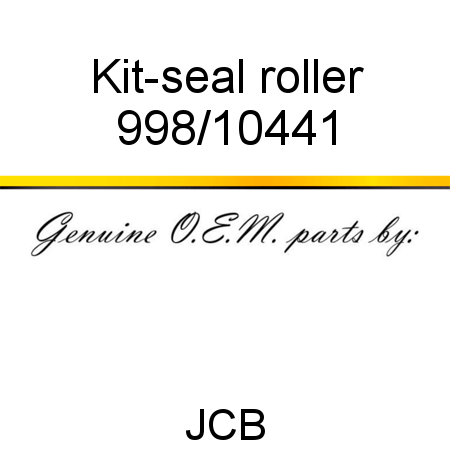 Kit-seal roller 998/10441