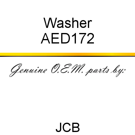 Washer AED172